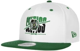 Czapka 9Fifty White Crown Celtics by New Era, biało-zielony, M/L (57-59 cm) - Czapki i chusty sportowe męskie - miniaturka - grafika 1
