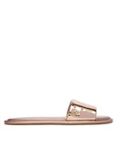 Klapki i japonki damskie - LOVE MOSCHINO Klapki JA28262G0OJE0600 Różowy - miniaturka - grafika 1