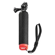 Akcesoria do kamer sportowych - GOPRO HAMA Uchwyt pływający HAMA do kamery 2w1 Czarny - miniaturka - grafika 1