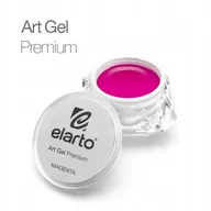 Żele do paznokci - Żel do zdobień Elarto Art Gel Premium Magenta 5g - miniaturka - grafika 1