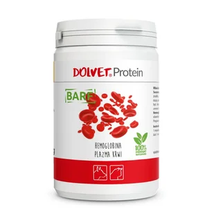 DOLFOS Dolvet Protein 200g - hemoglobina, plazma krwi dla psa / kota - Suplementy i witaminy dla psów - miniaturka - grafika 1