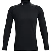 Koszulki męskie - Under Armour Mężczyźni 2021 ColdGear Armour Wicking Stretch Mock Golf Baselayer - miniaturka - grafika 1