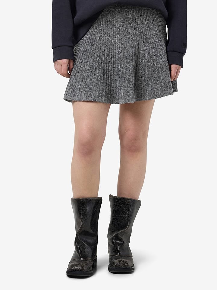 Noisy may Spódnica dzianinowa w kolorze szarym