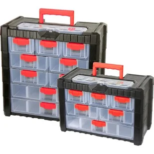 Proline Organizer z rączka 13 przegród 260X200X400mm 35741 PX35741 - Skrzynki i torby narzędziowe - miniaturka - grafika 1