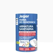 Farby wewnętrzne - Farba renowacyjna armatura sanitarna biała 0.5 l Jeger - miniaturka - grafika 1