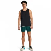 Spodenki męskie - Męskie spodenki treningowe Under Armour Project Rock Ultimate 5" Short - zielone - miniaturka - grafika 1