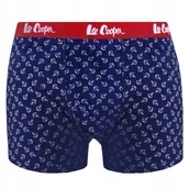 Majtki męskie - Lee Cooper Bokserki Męskie 9540 Black Navy L - miniaturka - grafika 1