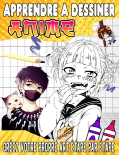apprendre à dessiner anime: apprendre à dessiner des personnages d'anime étape par étape - Science-fiction - miniaturka - grafika 1