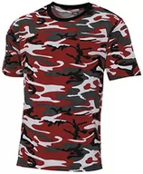 Koszulki męskie - MFH 00130 US Army męski t-shirt w stylu ulicznym - miniaturka - grafika 1