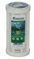Wkłady filtrujące - Filtr wody wkład filtrujący siatkowy 5" 50 mikron Green Filter C5N50 - miniaturka - grafika 1