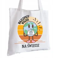 Torby i wózki na zakupy - Torba Bawełniana biała dla Wujka Na Prezent ekologiczna Trwały Nadruk - miniaturka - grafika 1