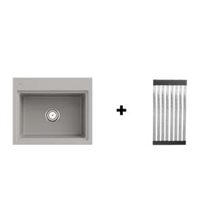 Villeroy & Boch  Subway Style 60 S 336601KD KD Fossil - Zlewozmywaki - miniaturka - grafika 4