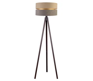 Duolla - Lampa podłogowa DUO 1xE27/60W/230V beżowy/szare/brązowy - Lampy stojące - miniaturka - grafika 1