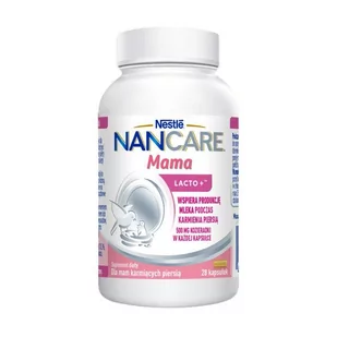 NESTLE NANCARE LACTO+ KAPSUŁKI DLA MAM - Akcesoria do karmienia - miniaturka - grafika 1