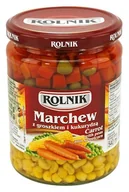 Pasztet i przetwory mięsne - Rolnik Marchew z groszkiem i kukurydzą 540ml - miniaturka - grafika 1