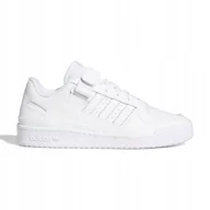 Sneakersy damskie - Buty sportowe białe adidas Forum Low wygodne sneakersy skóra roz. 36 2/3 - miniaturka - grafika 1