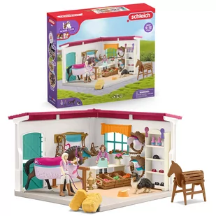 Schleich Horse Club Sklep z artykułami dla koni 42568 - Figurki dla dzieci - miniaturka - grafika 1