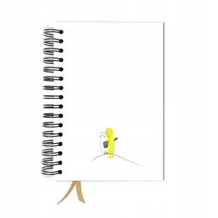 Notes w linie zeszyt A5 pamiętnik notatnik planer - Notesy i bloczki - miniaturka - grafika 1