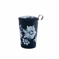 Kubki - Eigenart Eigenart TeaEve kubek z zaparzaczem 350ml Luna niebieski - miniaturka - grafika 1
