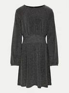 Sukienki i spódniczki dla dziewczynek - Kids ONLY Sukienka codzienna 15331445 Szary Regular Fit - miniaturka - grafika 1