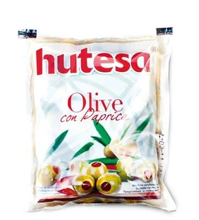 MK Hutesa Oliwki zielone faszerowane papryką folia 180 g - Pasztet i przetwory mięsne - miniaturka - grafika 1