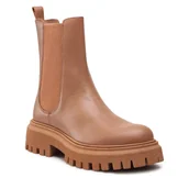 Botki damskie - Sztyblety Badura RST-LONDRA-2 Brązowy - miniaturka - grafika 1