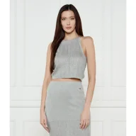 Bluzki damskie - Armani Exchange Top Cropped Fit - miniaturka - grafika 1