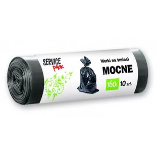 Stella Worki Na Śmieci Mocne Ldpe 160L Czarne A10 - Worki na śmieci - miniaturka - grafika 1