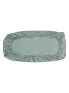 Prześcieradła dla dzieci - Kindsgut Prześcieradło w kolorze zielonym na gumce - 120 x 60 cm - miniaturka - grafika 1