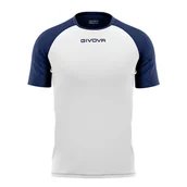 Piłka nożna - Koszulka piłkarska dla dorosłych Givova Capo MC - miniaturka - grafika 1