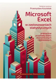 PWE Microsoft Excel w zastosowaniach statystycznych Praktyczne przykłady analiz ekonomicznych i biznesowych - Książki o programowaniu - miniaturka - grafika 2