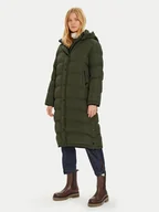 Kurtki damskie - Pepe Jeans Kurtka zimowa Bibi PL402437 Zielony Loose Fit - miniaturka - grafika 1
