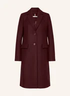 Płaszcze damskie - Tommy Hilfiger Płaszcz Wełniany rot - miniaturka - grafika 1