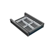 Pozostałe wyposażenie warsztatu - Organizer na narzędzia do szuflady do szaf KOVOS, szerokość 505 mm, 4 przegród - miniaturka - grafika 1