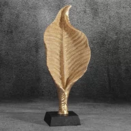 Figurki dekoracyjne - Figurka Dekoracyjna Eldo 14X8X34Cm Złoty - miniaturka - grafika 1