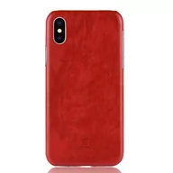 Etui i futerały do telefonów - Crong Essential Cover - Etui iPhone Xs / X (czerwony) - miniaturka - grafika 1