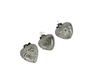 Bombki - Bombka Szklana Komplet 3 Sztuk Serca Mix 10 Cm - miniaturka - grafika 1