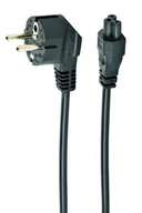 Kable komputerowe i do monitorów - Gembird PC-186-ML12-0.5M kabel zasilające Czarny 0,5 m CEE 7/7 C5 panel - miniaturka - grafika 1