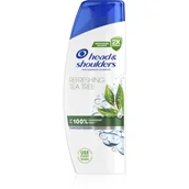 Szampony do włosów - Head & Shoulders Refreshing Tea Tree Anti-Dandruff Szampon do włosów 250 ml - miniaturka - grafika 1