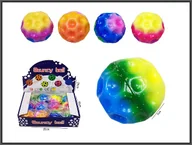 Piłki dla dzieci - Piłeczka superodbijająca tęczowa 7 cm - zabawka - miniaturka - grafika 1