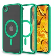 Etui i futerały do telefonów - Etui Do Apple iPhone 16e Do Magsafe, Zielone, Metal, Clear, Ochronne - miniaturka - grafika 1