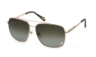 Okulary JUST CAVALLI SJC030610493. Okulary przeciwsłoneczne, Kolor złoty. Unisex. - Okulary przeciwsłoneczne - miniaturka - grafika 1