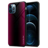 Etui i futerały do telefonów - Pokrowiec Do Apple iPhone 13 PRO w FIOLETOWO RÓŻOWY TPU Etui Ochronny Case Cover Obduowa Silikon Cadorabo - miniaturka - grafika 1