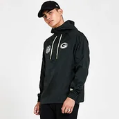 Garnitury - New Era Męska kamizelka Nfl Windbreaker Grepac Cig zielony ciemnozielony M - miniaturka - grafika 1