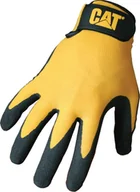 Rękawice robocze - Work gloves CAT, yellow, size L - miniaturka - grafika 1