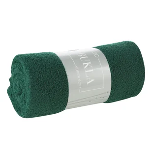 Koc 70 x 160 Mikrofibra Boucle Bukla C.Zieleń - Koce - miniaturka - grafika 7