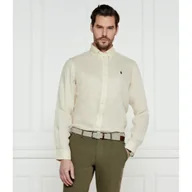 Koszule męskie - POLO RALPH LAUREN Lniana koszula Custom fit - miniaturka - grafika 1