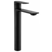 Baterie umywalkowe - Rea Bateria umywalkowa Storm Black Wysoka B9988 - miniaturka - grafika 1