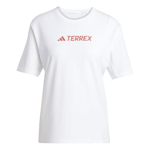 adidas Kobiety Terrex Classic Logo T-shirt, white, M