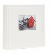 Albumy fotograficzne - Album na 500 zdjęć 10x15 biały eko skóra szyty - miniaturka - grafika 1